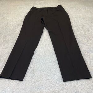 J -JILL PONTE SLIM LEG Black Dress Pants WOMENS SIZE M